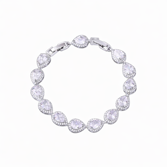 Tear Drops AAAA Zircon Bracelet